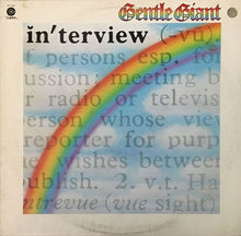 Laden Sie das Bild in den Galerie-Viewer, Gentle Giant : Interview (LP, Album, Win)
