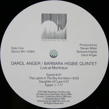 Laden Sie das Bild in den Galerie-Viewer, Darol Anger / Barbara Higbie Quintet With Mike Marshall (2), Todd Phillips And Andy Narell : Live At Montreux (LP, Album, All)
