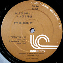 Load image into Gallery viewer, Walter Norris, Aladar Pege* : Synchronicity (LP, Album)
