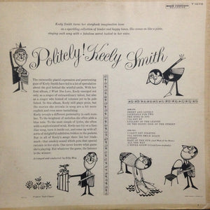 Keely Smith With Billy May And His Orchestra : Politely! (LP, Album, Mono, RP)