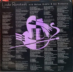 Linda Ronstadt With Nelson Riddle & His Orchestra* : For Sentimental Reasons (LP, Album, All)