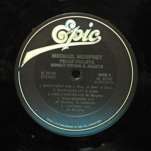 Michael Murphey* : Peaks Valleys Honky-Tonks & Alleys (LP, Album, Ter)