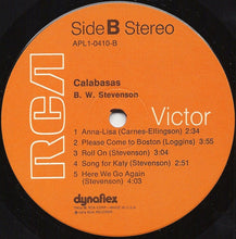 Load image into Gallery viewer, B.W. Stevenson : Calabasas (LP, Album, Ind)
