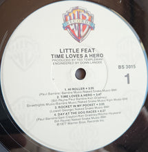 Charger l&#39;image dans la galerie, Little Feat : Time Loves A Hero (LP, Album, RE, Jac)
