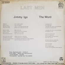 Load image into Gallery viewer, Last Men : Jimmy Igo / The Word (12")
