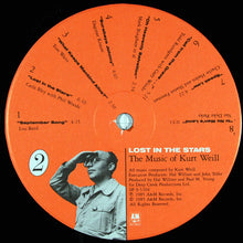 Load image into Gallery viewer, Kurt Weill : Lost In The Stars (The Music Of Kurt Weill) (LP, Album, Ind)
