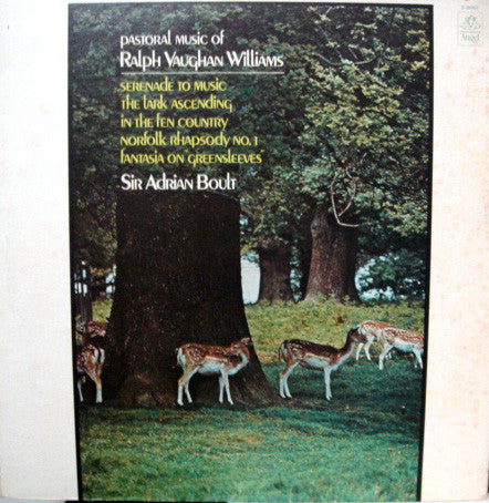 Vaughan Williams*, Sir Adrian Boult : Pastoral Music Of Ralph Vaughan Williams (LP, Comp)