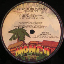 Charger l'image dans la galerie, Toots &amp; The Maytals : Pass The Pipe (LP, Album)
