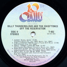 Load image into Gallery viewer, Billy Thunderkloud And The Chieftones : Off The Reservation (LP, Album)
