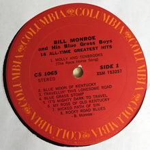 Load image into Gallery viewer, Bill Monroe And His Blue Grass Boys* : 16 All-Time Greatest Hits (LP, Comp, Rec)
