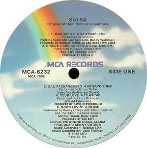 Various : Salsa: Original Motion Picture Soundtrack (LP, Comp)