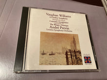 Charger l&#39;image dans la galerie, Ralph Vaughan Williams - James Buswell, André Previn, London Symphony Orchestra :  A London Symphony (Symphony no. 2), Concerto Accademico, The Wasps: Overture  (CD, Album)
