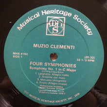 Charger l&#39;image dans la galerie, Muzio Clementi - Philharmonia Orchestra, Claudio Scimone : Four Symphonies (2xLP, Gat)
