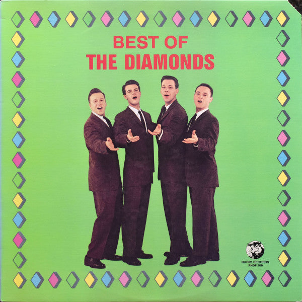 The Diamonds : Best Of The Diamonds (LP, Comp, Rai)