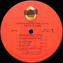 Laden Sie das Bild in den Galerie-Viewer, Freddie King : Woman Across The River (LP, Album, Win)
