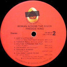 Laden Sie das Bild in den Galerie-Viewer, Freddie King : Woman Across The River (LP, Album, Win)
