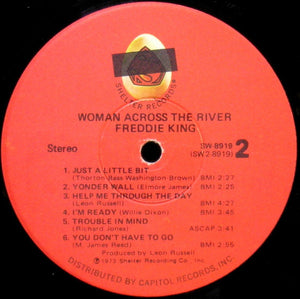 Freddie King : Woman Across The River (LP, Album, Win)