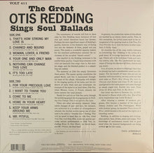 Charger l'image dans la galerie, Otis Redding : The Great Otis Redding Sings Soul Ballads (LP, Album, Mono, Ltd, RE, Tra)
