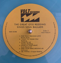 Charger l'image dans la galerie, Otis Redding : The Great Otis Redding Sings Soul Ballads (LP, Album, Mono, Ltd, RE, Tra)
