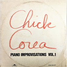 Load image into Gallery viewer, Chick Corea : Piano Improvisations Vol. 1 (LP, Album, Ric)
