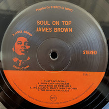 Load image into Gallery viewer, James Brown With Oliver Nelson Conducting Louie Bellson Orchestra : Soul On Top (LP, Album, RE, Gat)

