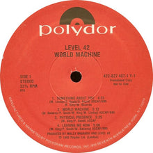 Laden Sie das Bild in den Galerie-Viewer, Level 42 : World Machine (LP, Album, Promo)
