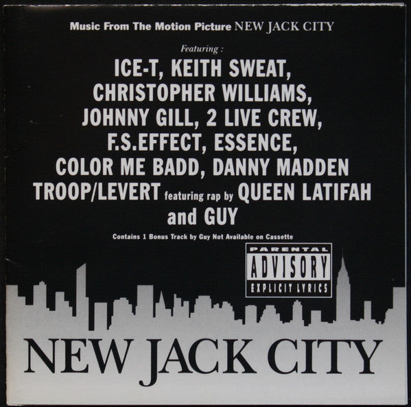 Various : New Jack City (Music From The Motion Picture) (CD, Comp, Den)