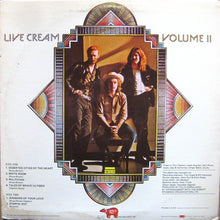 Laden Sie das Bild in den Galerie-Viewer, Cream (2) : Live Cream Volume II (LP, Album, RE, San)
