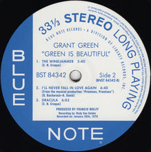 Charger l'image dans la galerie, Grant Green : Green Is Beautiful (LP, Album, RE, 180)
