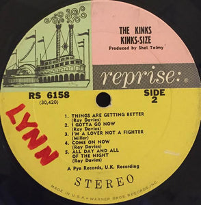The Kinks : Kinks-Size (LP, Album)