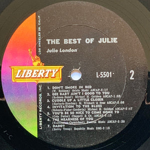 Julie London : The Best Of Julie (LP, Comp, Mono, Col)