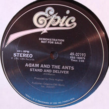 Load image into Gallery viewer, Adam And The Ants : Stand &amp; Deliver! (12", Single, Promo)
