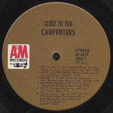 Load image into Gallery viewer, Carpenters : Close To You (LP, Album, San)
