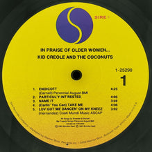 Laden Sie das Bild in den Galerie-Viewer, Kid Creole And The Coconuts : In Praise Of Older Women And Other Crimes (LP, Album, All)
