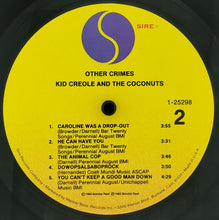 Laden Sie das Bild in den Galerie-Viewer, Kid Creole And The Coconuts : In Praise Of Older Women And Other Crimes (LP, Album, All)
