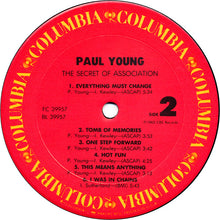 Load image into Gallery viewer, Paul Young : The Secret Of Association (LP, Album, Pit)
