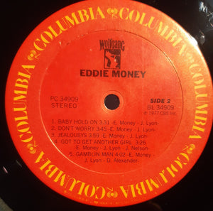 Eddie Money : Eddie Money (LP, Album, RE, Car)