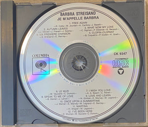 Barbra Streisand : Je M'appelle Barbra (CD, Album, RE)