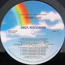 Load image into Gallery viewer, Various : Miami Vice (Music From The Television Series "Miami Vice") (LP, Comp, Pin)
