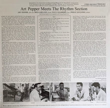 Load image into Gallery viewer, Art Pepper : Art Pepper Meets The Rhythm Section (LP, Album, RE, 180)
