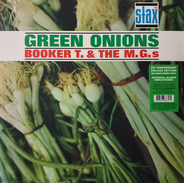 Booker T. & The M.G.s* : Green Onions (LP, Album, Mono, Dlx, RE, RM, Gre)