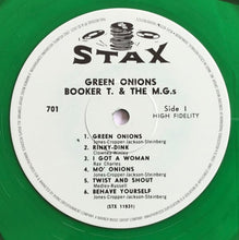 Laden Sie das Bild in den Galerie-Viewer, Booker T. &amp; The M.G.s* : Green Onions (LP, Album, Mono, Dlx, RE, RM, Gre)
