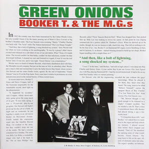 Booker T. & The M.G.s* : Green Onions (LP, Album, Mono, Dlx, RE, RM, Gre)