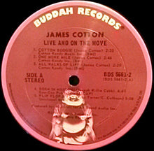 Laden Sie das Bild in den Galerie-Viewer, The James Cotton Band : Live And On The Move (2xLP, Album, Dou)
