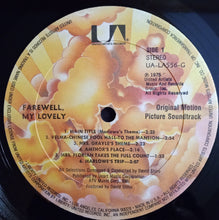 Laden Sie das Bild in den Galerie-Viewer, David Shire : Farewell, My Lovely: Original Motion Picture Soundtrack (LP, Rei)
