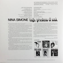 Laden Sie das Bild in den Galerie-Viewer, Nina Simone : High Priestess Of Soul (LP, Album, RE, 180)
