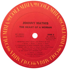 Laden Sie das Bild in den Galerie-Viewer, Johnny Mathis : The Heart Of A Woman (LP, Album)
