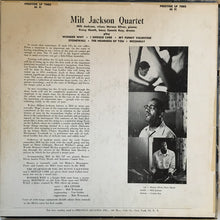 Load image into Gallery viewer, Milt Jackson : Milt Jackson Quartet (LP, Album, Mono)
