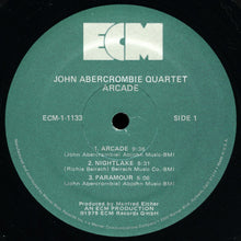 Load image into Gallery viewer, John Abercrombie Quartet : Arcade (LP, Album)
