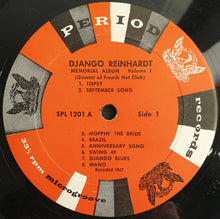 Laden Sie das Bild in den Galerie-Viewer, Django Reinhardt : Memorial Album Volume 1 (LP, Comp, Mono, Mic)
